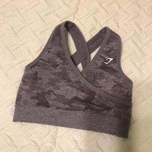 Gynshark camo sports bra